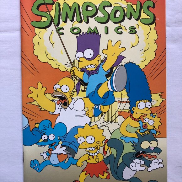 SIMPSONS COMICS -Lot of FOUR (4) Comic Books- ISSUES #1, #3, #4, & #5 - Picture 6 of 14